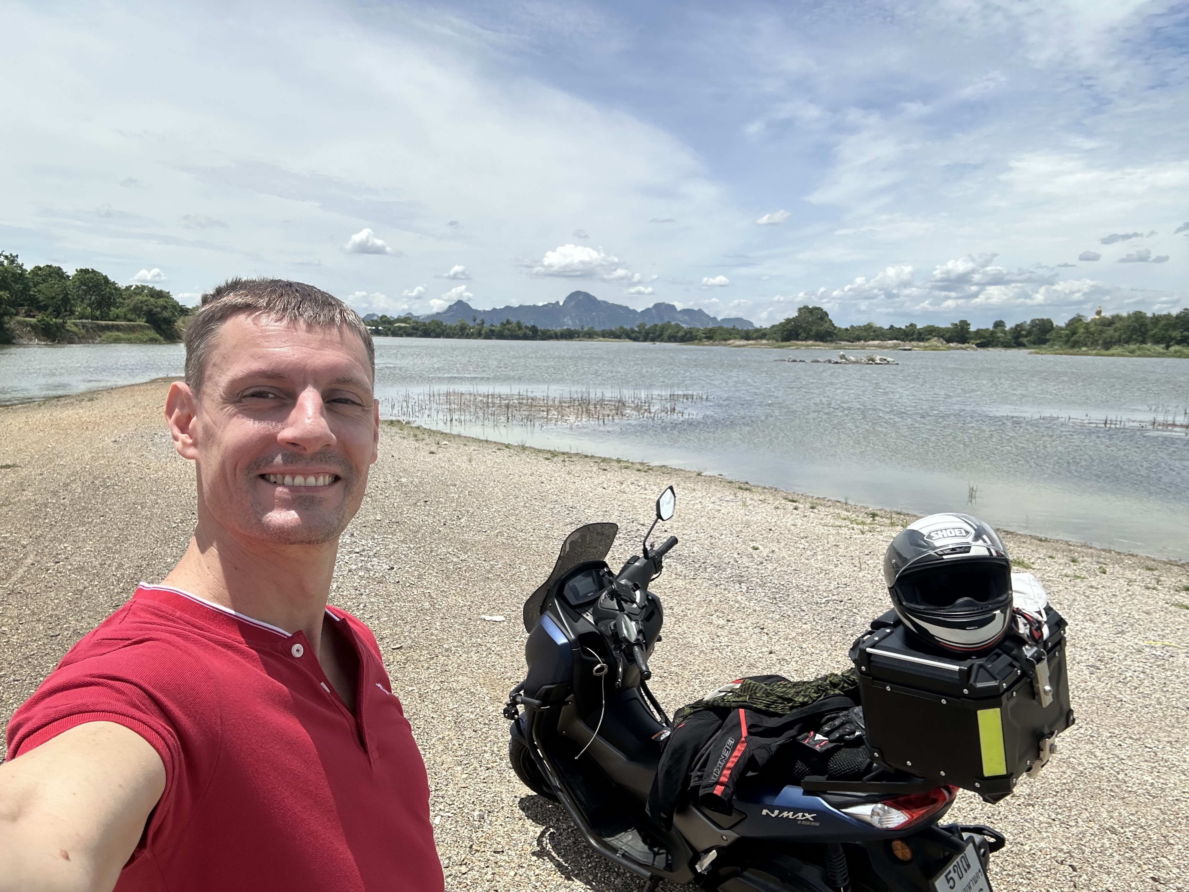 Thomas riding NMAX 3