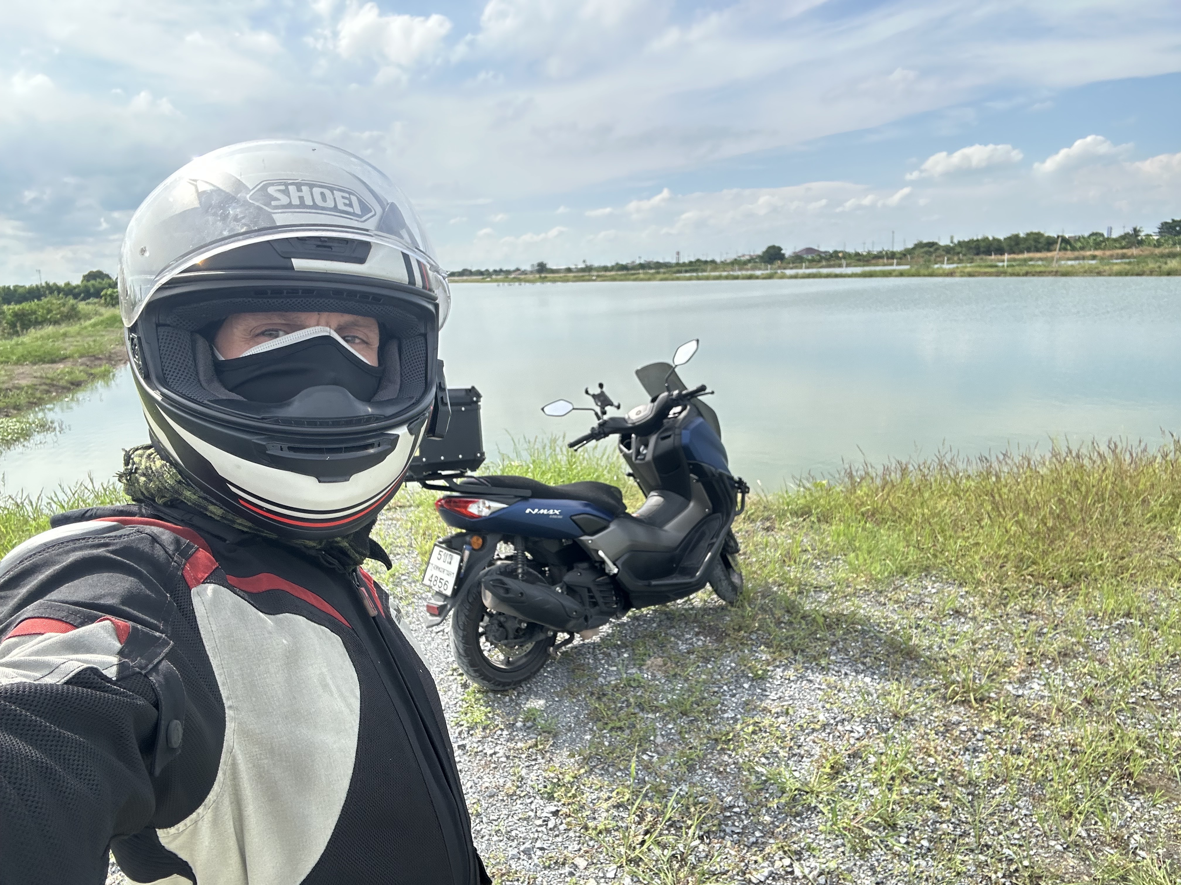 Thomas riding NMAX 2